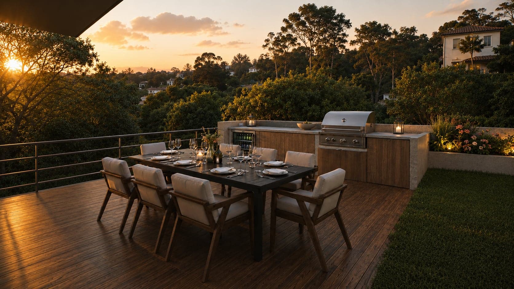 The Terrace & Outdoor Kitchen