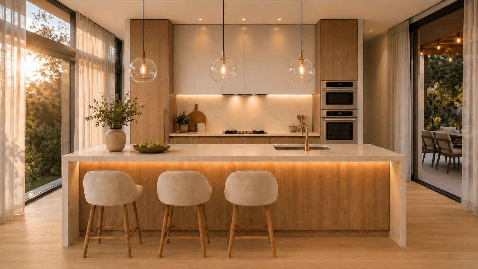 Kitchen finishes