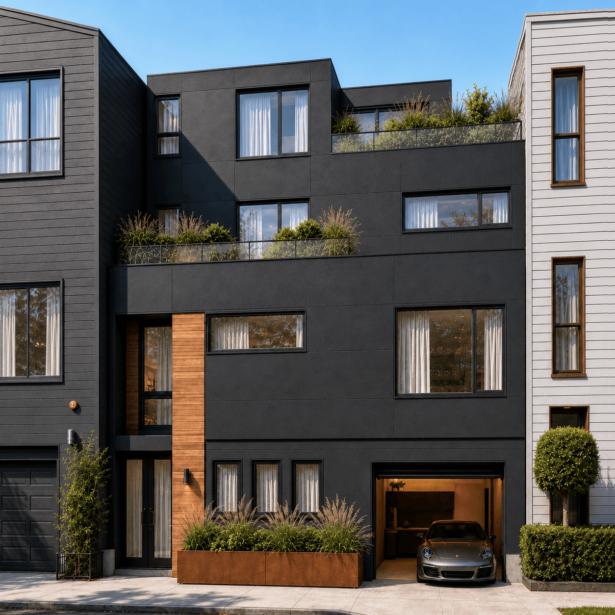 One Helen exterior, daylight angle